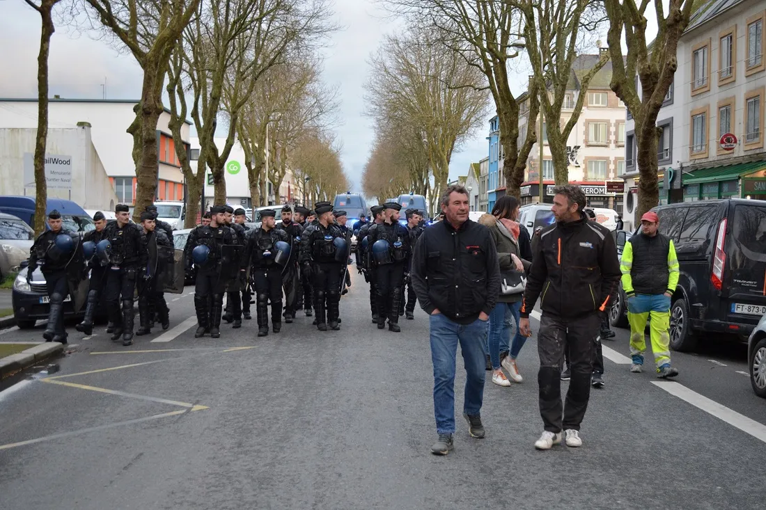 Le dépôt pétrolier de Lorient mars 2022